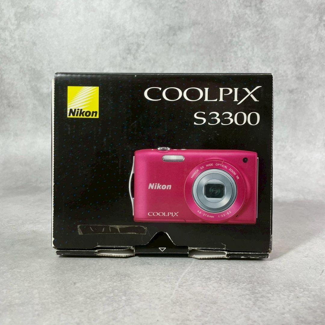 【電池切れ】Nikon COOLPIX S3300 コンパクトデジタルカメラ