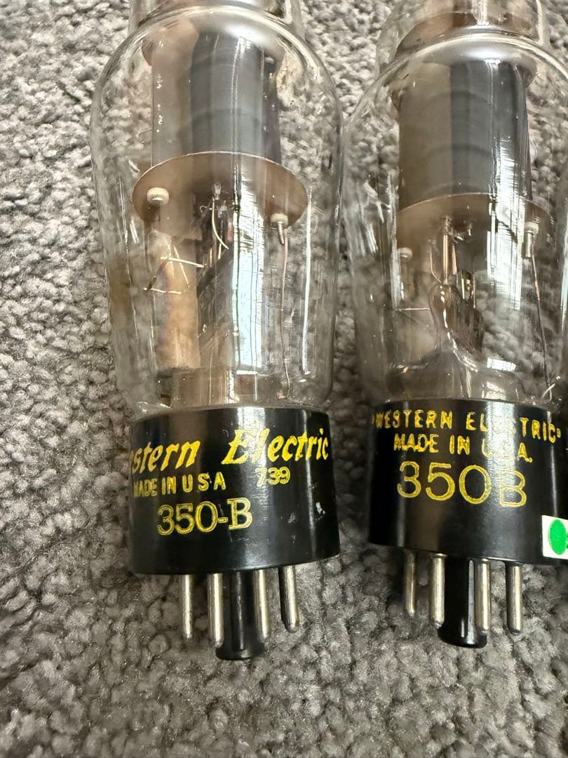 Western Electric 350B 真空管 3本セット