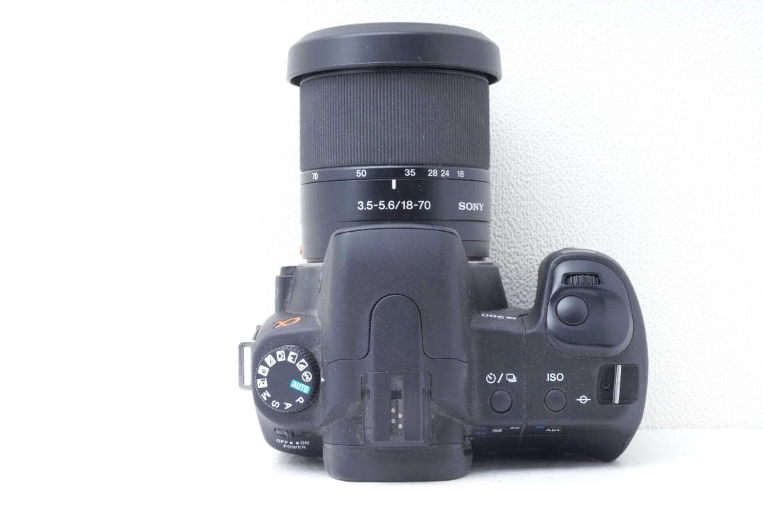 豪華Wレンズセット！ソニー α200 一眼レフデビューに最適！届いてすぐ使える