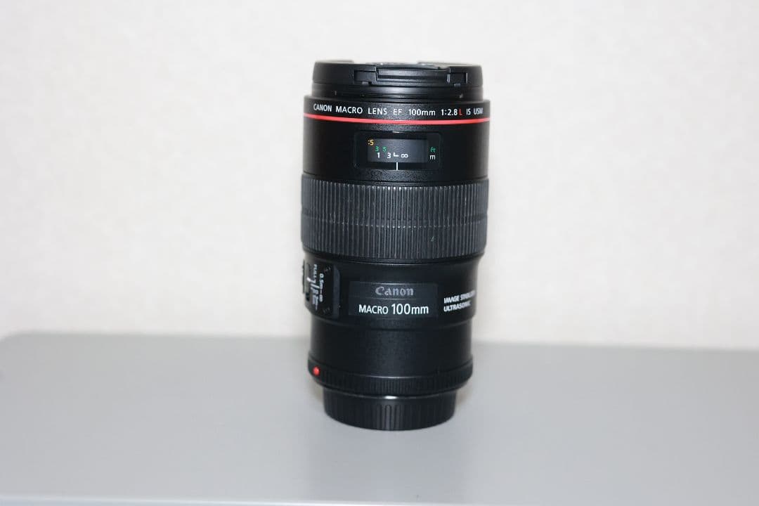 キヤノン Canon EF100mm F2.8L Macro IS USM 美品