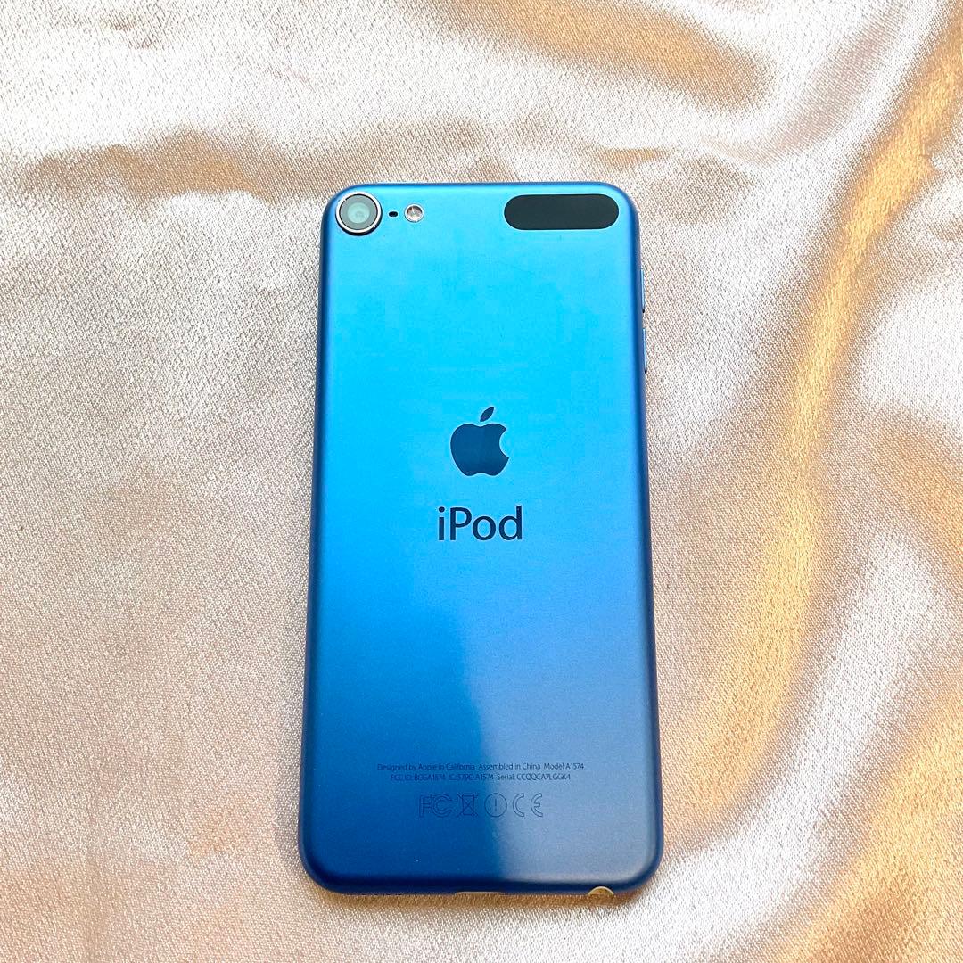 ブルー iPod touch 第6世代 16GB アイポッド Apple本体C