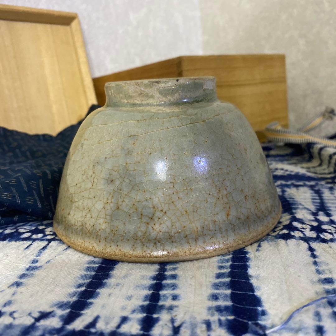 時代　茶碗　安南　高麗青磁