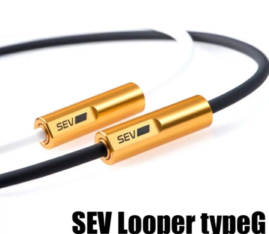 SEV Looper typeG ネックレス　ブラック