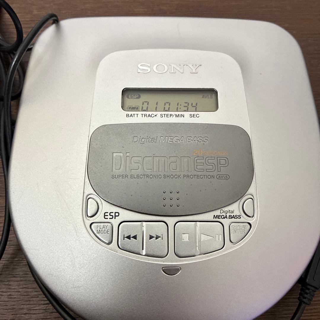 SONY D-475 Discman CDプレーヤー　リモコンRM-MD25L
