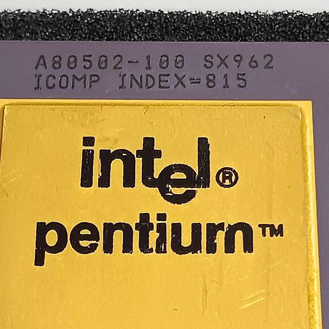 CPU Intel Pentium A80502-100