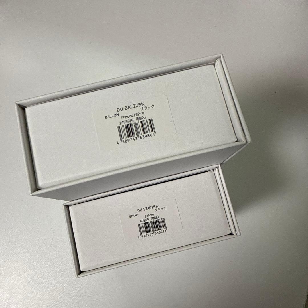 【DEMIU BALLON】iPhone16proケース ストラップ付き