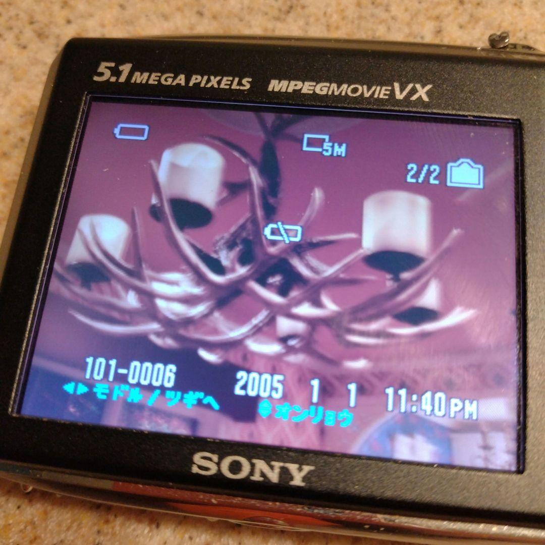 SONY コンパクトデジタルカメラ CYBERSHOT DSC-T5