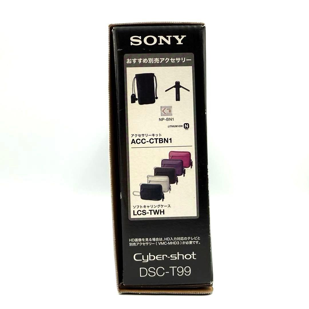 SONY Cyber-shot DSC-T99 デジタルカメラ　ブラック