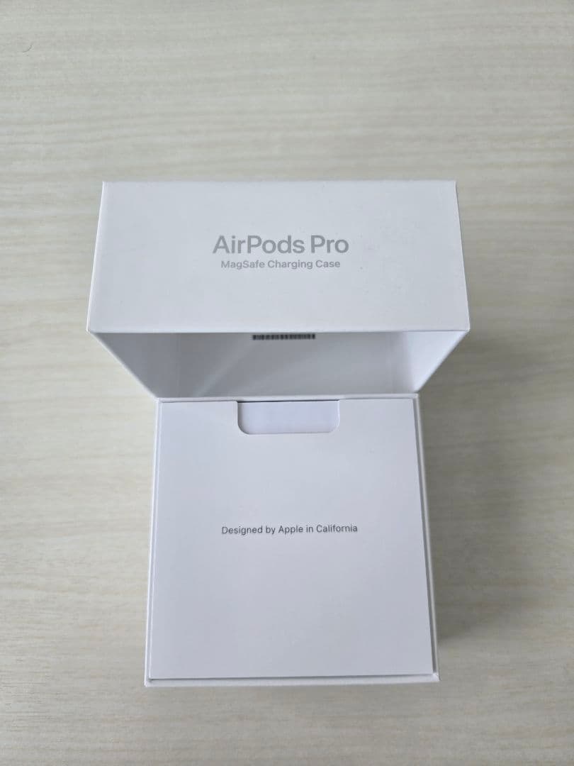 【美品】AirPods Pro 第1世代 本体 付属品あり 特注ケース付き