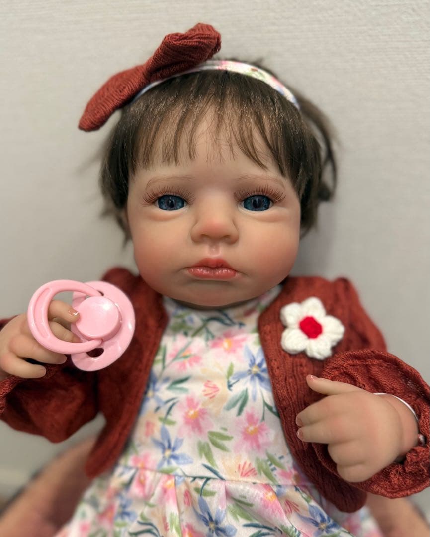 ★新品★リボーンドール ほんわか癒し系ベビーちゃん♥ 50cm