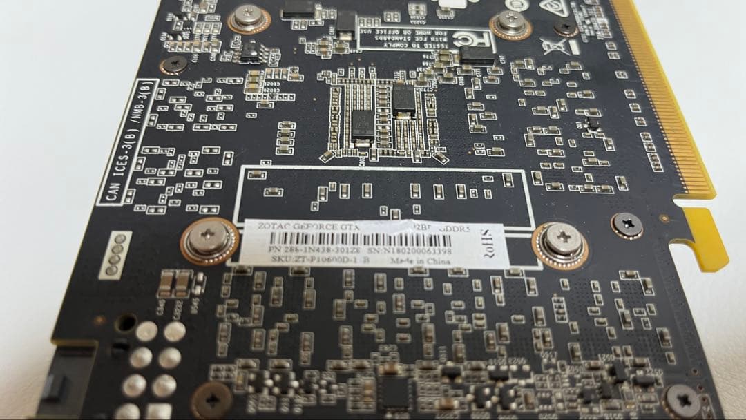〈Takata canbee〉GeForce GTX1060 6GB