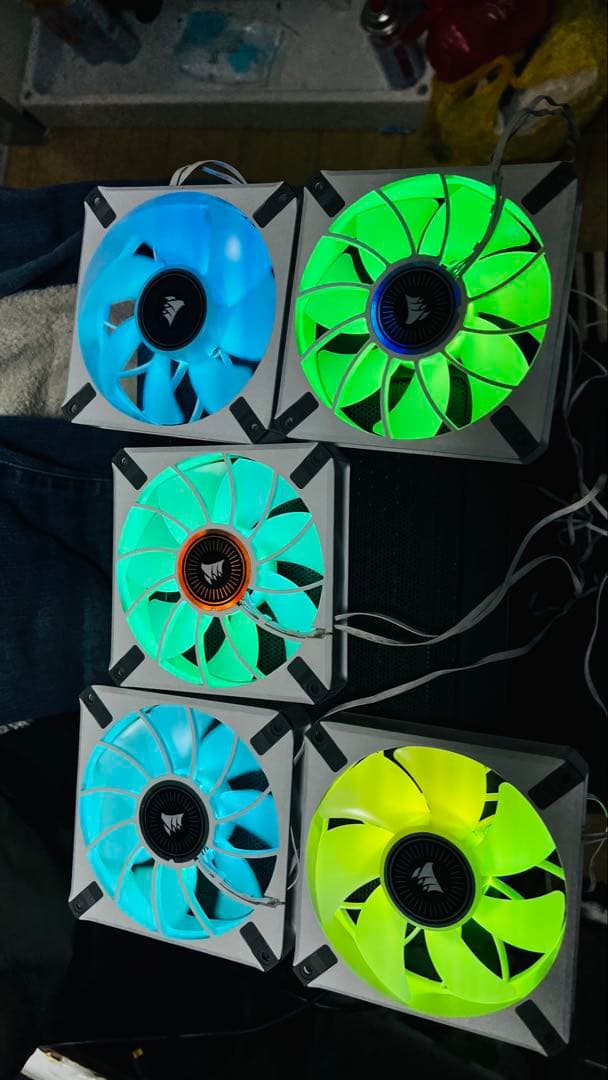 PC用ファン・クーラー CORSAIR SP120 RGB ELITE