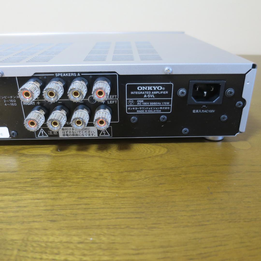 ☆美品☆　ONKYO A-5VL プリメインアンプ 　★完全動作品★