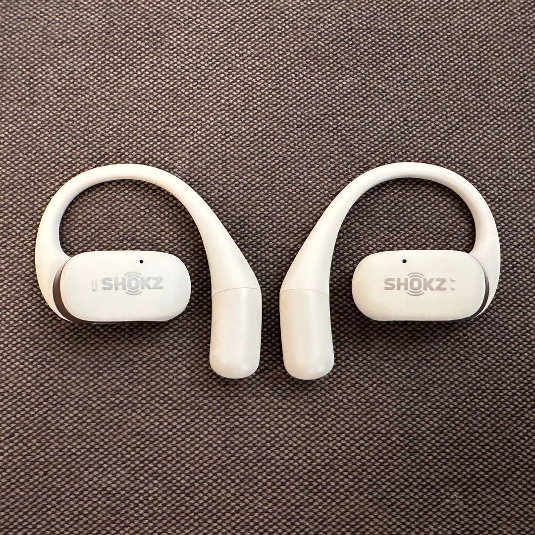 Shokz OpenFit ベージュ ワイヤレスイヤフォン