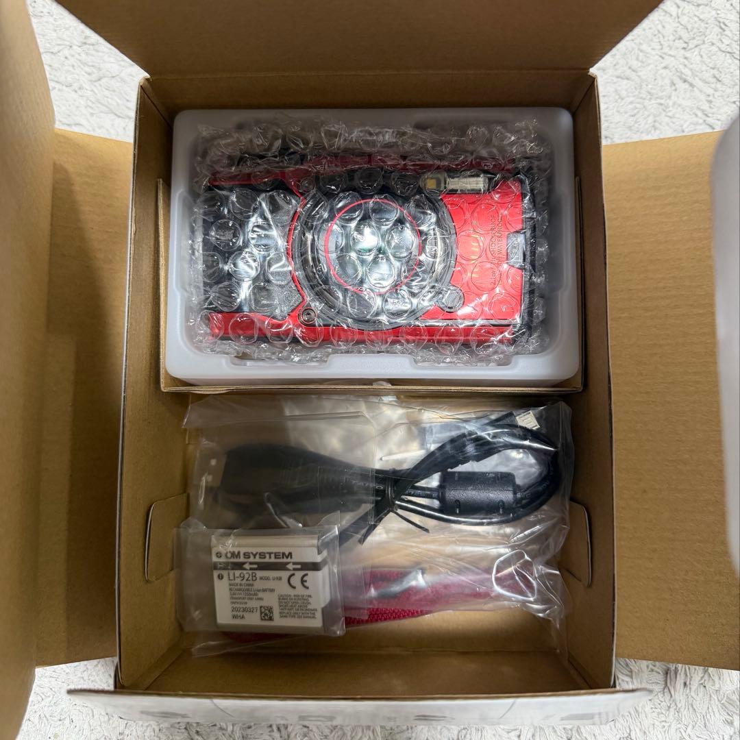 【ほぼ新品】OLYMPUS オリンパス Tough TG-6 RED