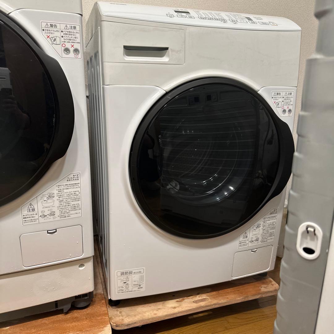 美品　アイリスオーヤマ　ドラム式洗濯乾燥機　縦型洗濯機並みのサイズ　CDK832