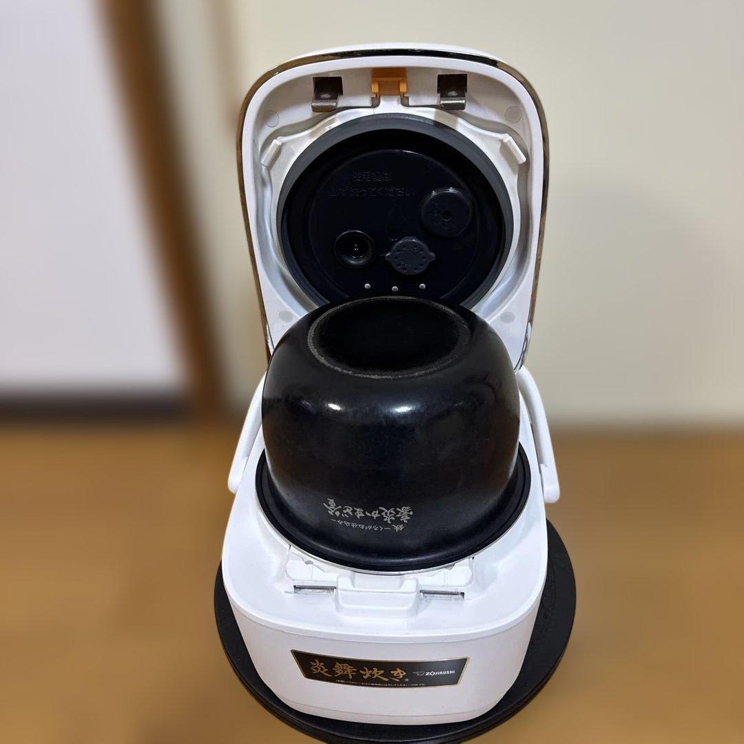 象印　炎舞炊き　NW-PS10 5.5合　2020年製 ホワイト