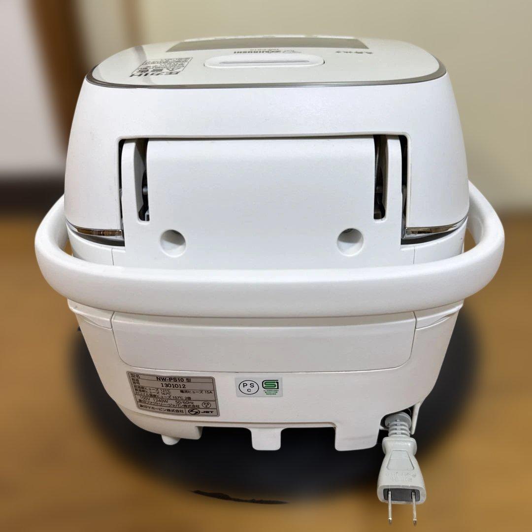 象印　炎舞炊き　NW-PS10 5.5合　2020年製 ホワイト