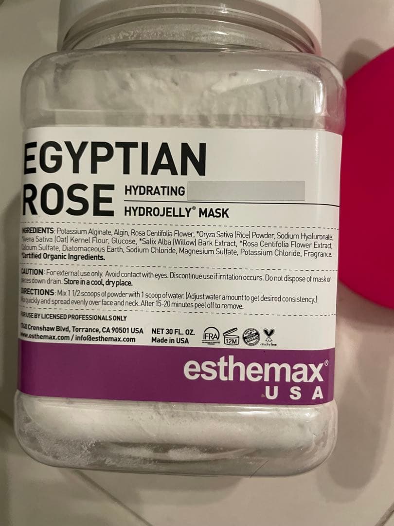 EGYPTIAN ROSE ハイドロジェリーマスク 530g エジプシャンローズ