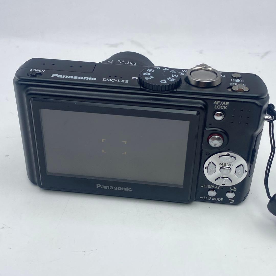 ジャンク品Panasonic LUMIX DMC-LX2 ブラック 付属品完備