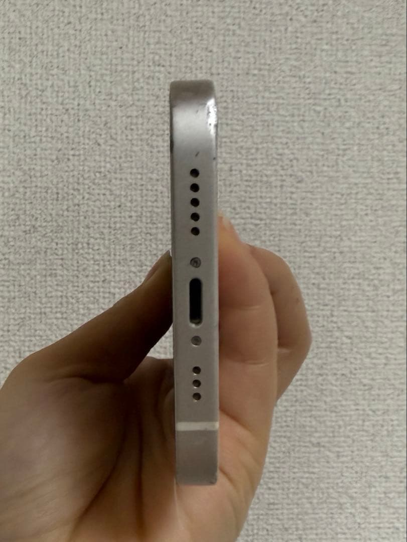 【SIMフリー】iPhone 12 ホワイト 128GB ※背面割れ