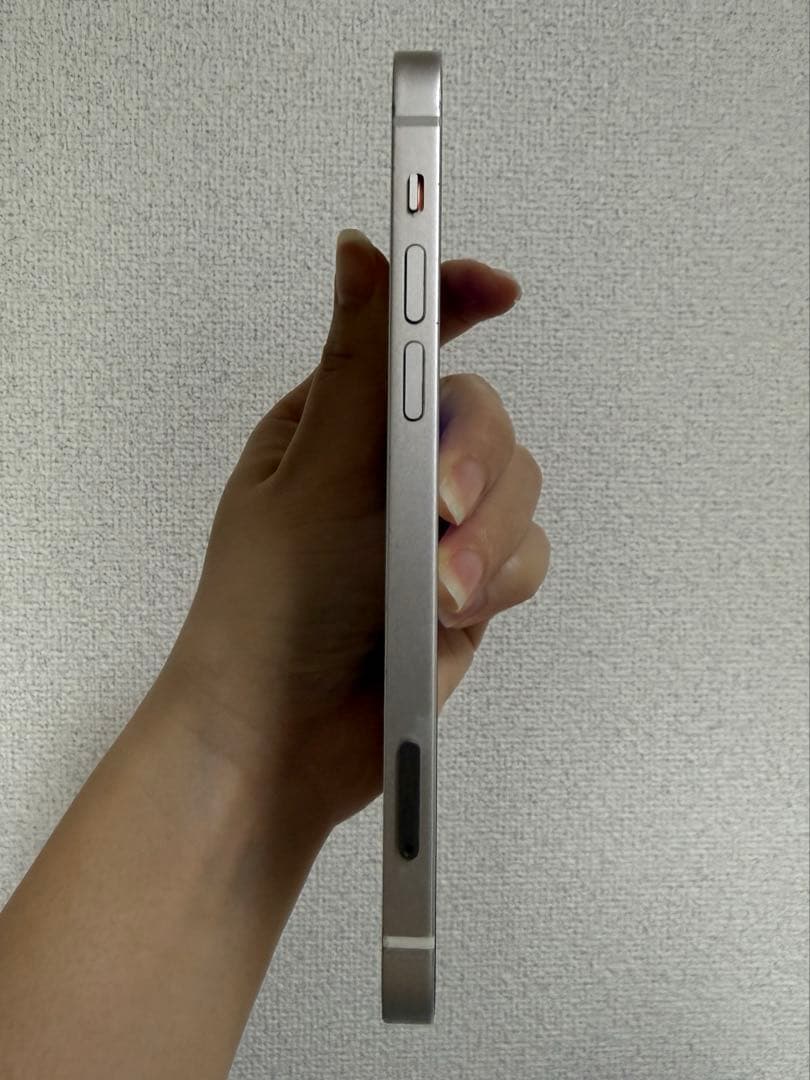 【SIMフリー】iPhone 12 ホワイト 128GB ※背面割れ