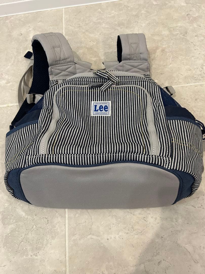 Lee ヒッコリーストライプキャリーバッグ美品
