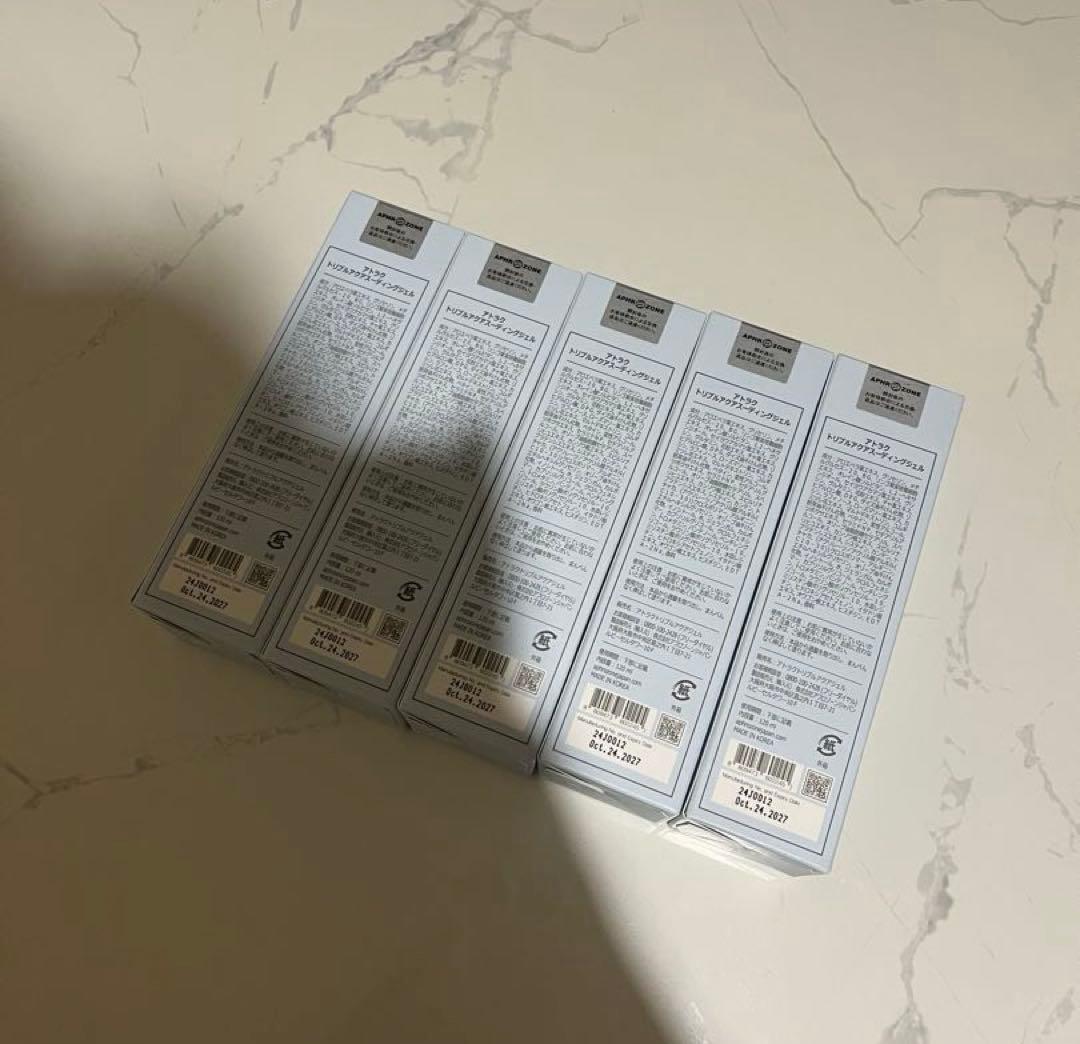 ATO楽 トリプルアクア スーディングジェル120ml 5本セット
