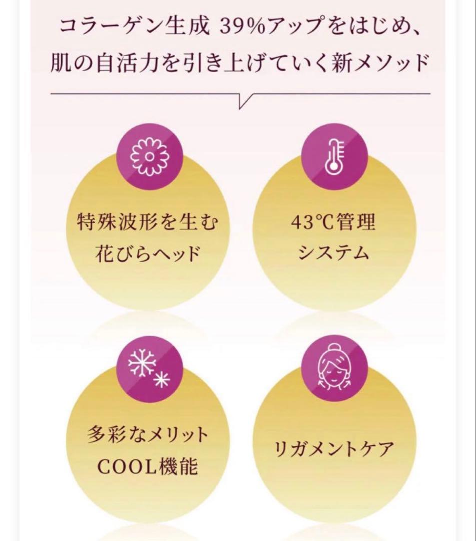 新品 ヴィオーラ VI-OLA 美顔器 ワイドインバーターRF コラーゲン生成