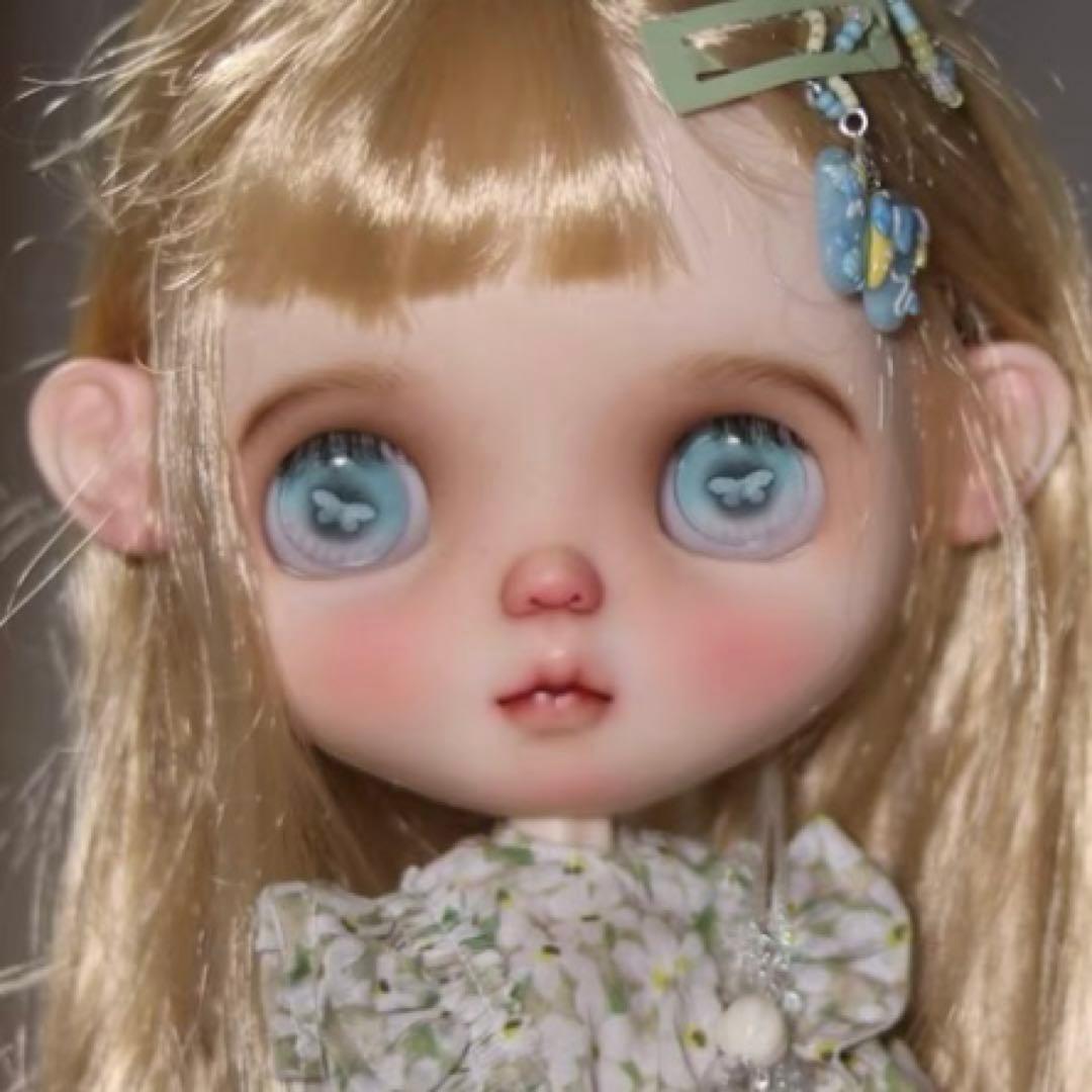 カスタムブライス 作家様 ドール 幼い 小さなお目目 かわいい フルセット