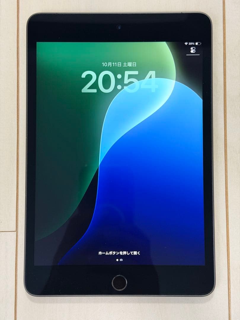 純正pencil付 iPad mini5 SIMフリー 64GB スペースグレー