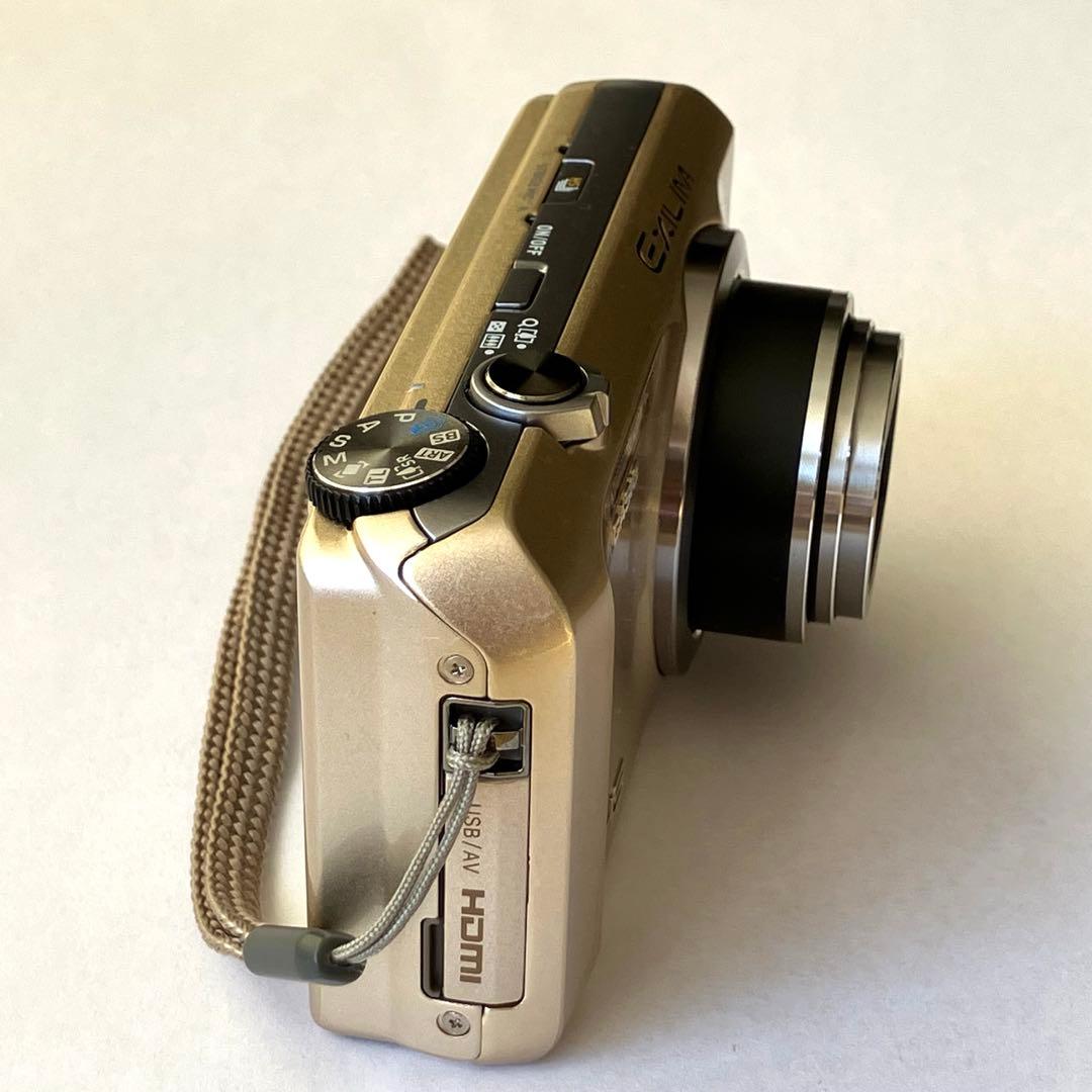 CASIO EX-ZR500 ゴールド 訳あり 液晶変色 動作良好