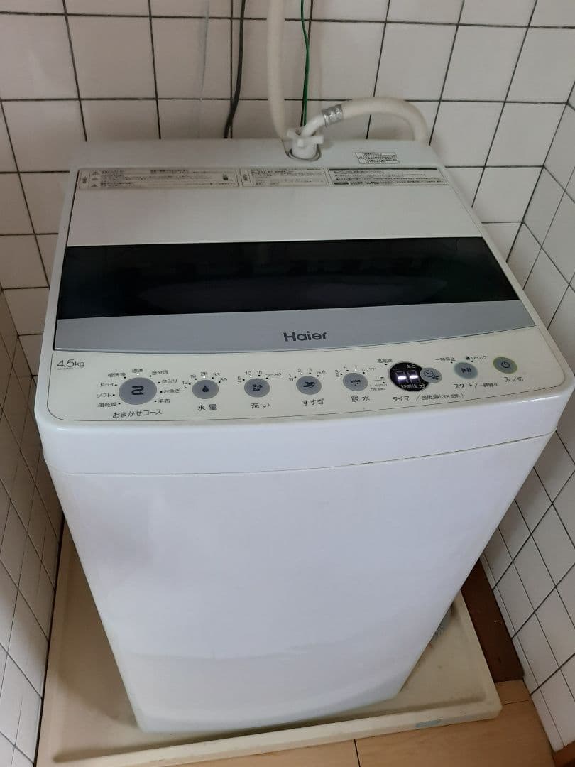 ☆☆あゆ☆☆ハイアール 洗濯機 4.5kg JW-C45D 2021年製