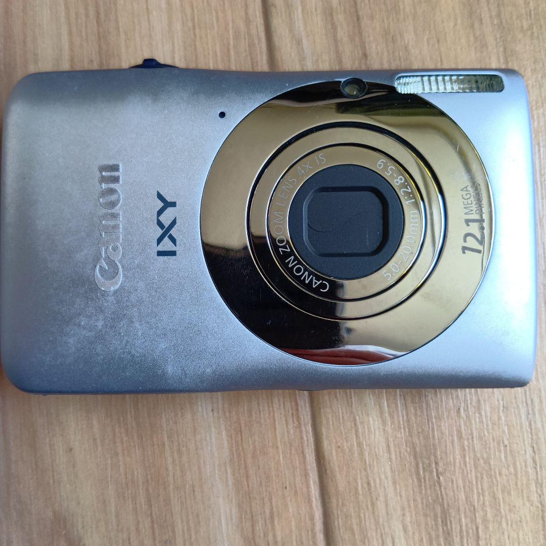 ​【あいうえ】Canon IXY 200F シルバー エモい写り