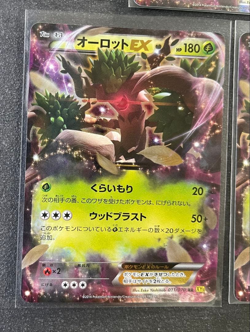 【ポケモンカードゲーム】オーロットEX5枚