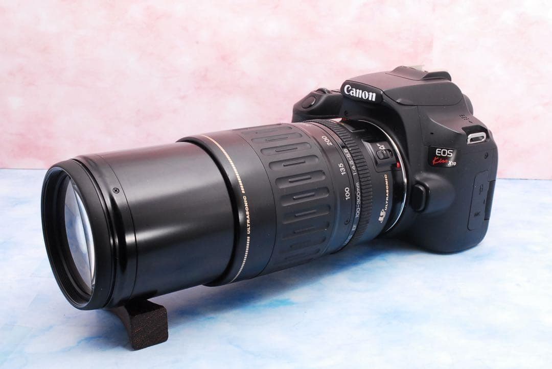 Canon EOS Kiss X10☆一眼レフカメラ☆超望遠レンズ付☆入学式
