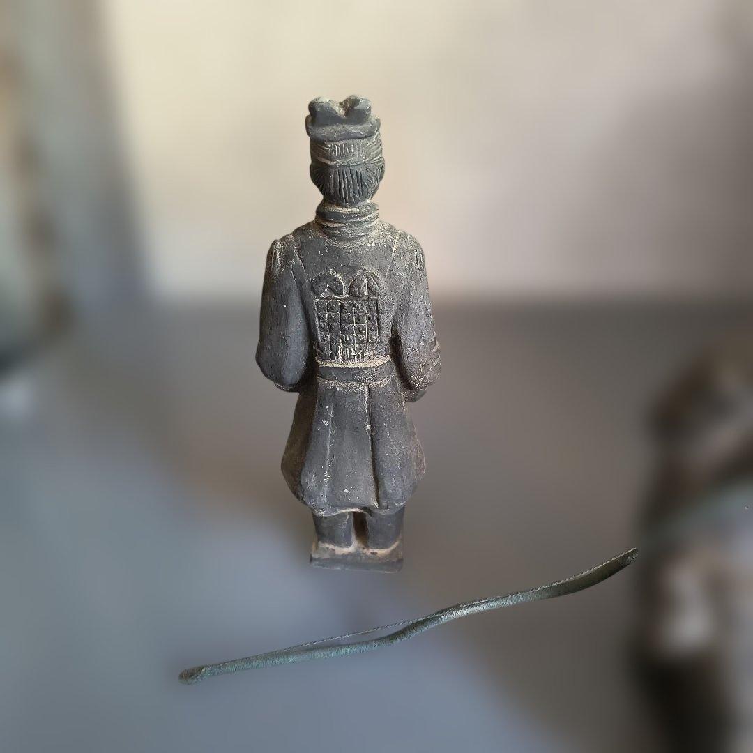 陶器製 兵士像 2体セット