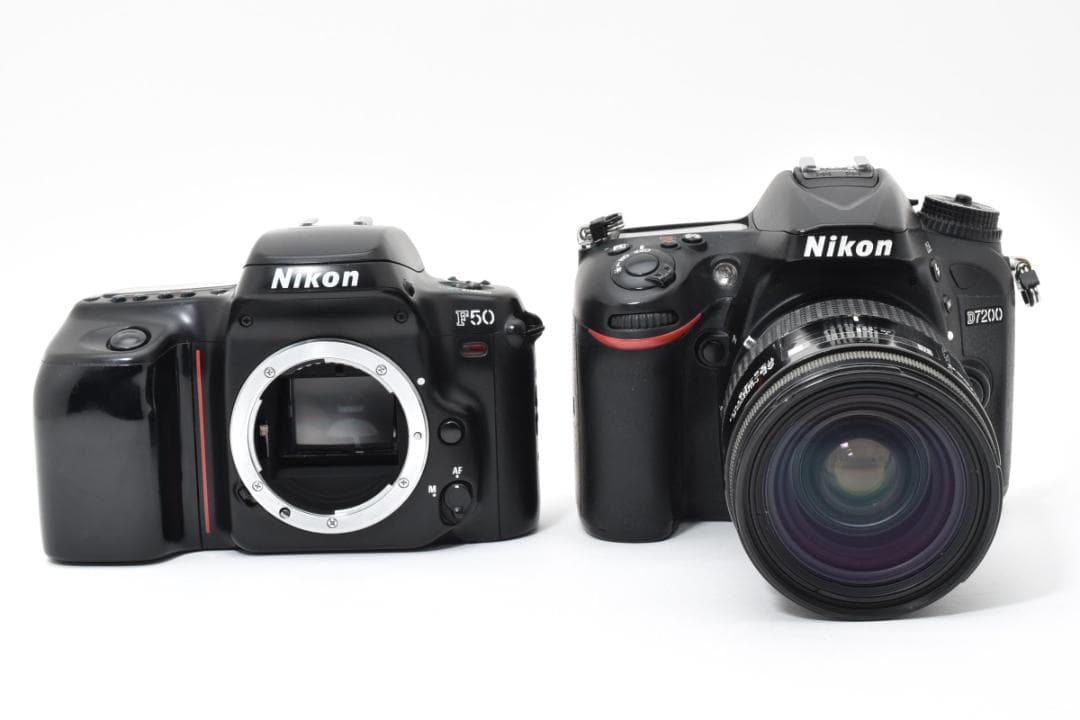 【豪華セット】Nikon D7200 & F50 デジタル・フィルム両立！動作品