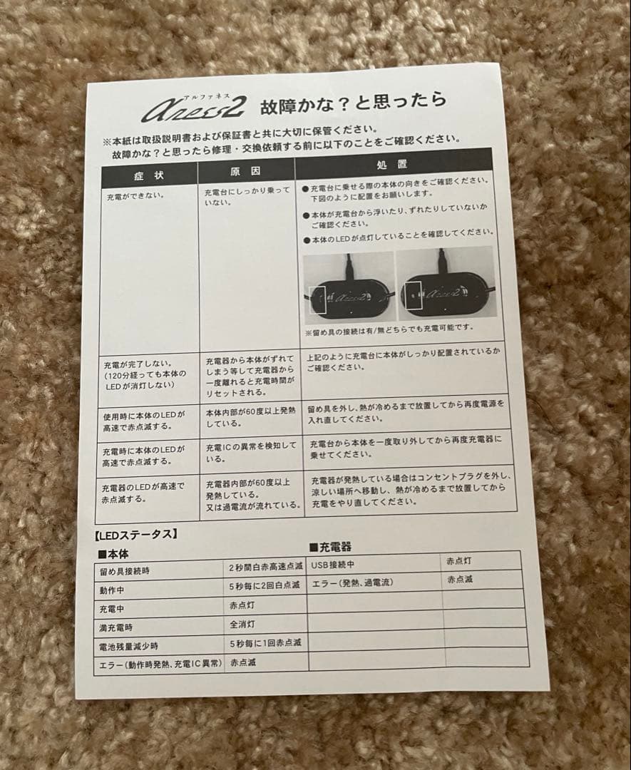アルファネス2 【美品】