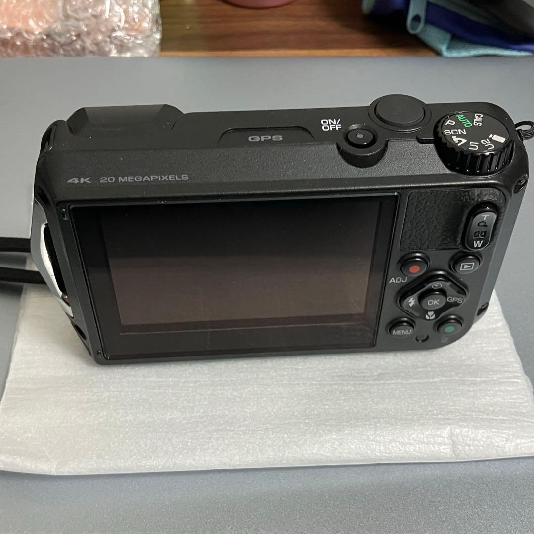 【美品】リコー RICOH WG-7 ブラック 本格アウトドアカメラ
