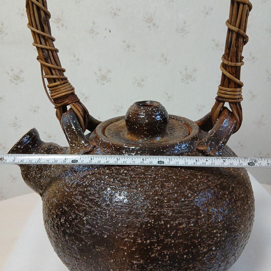 信楽焼　土瓶　飾り　花瓶　花器 ※取りにお越しいただける方14,000円