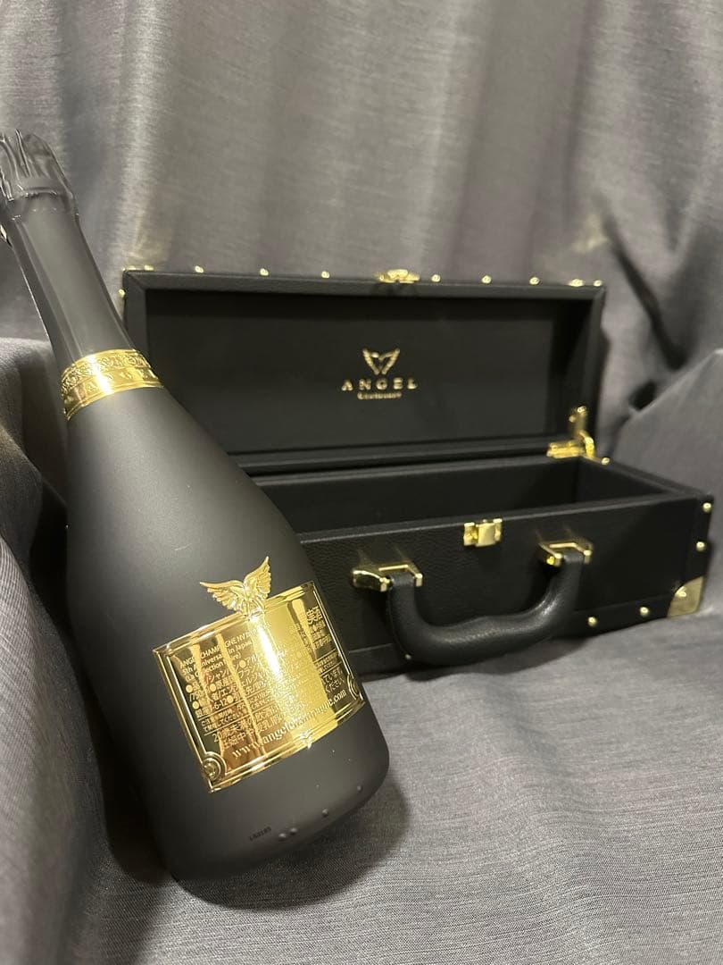 【新品未開栓】　ANGEL NV Brut Black Gold 専用ケース付き