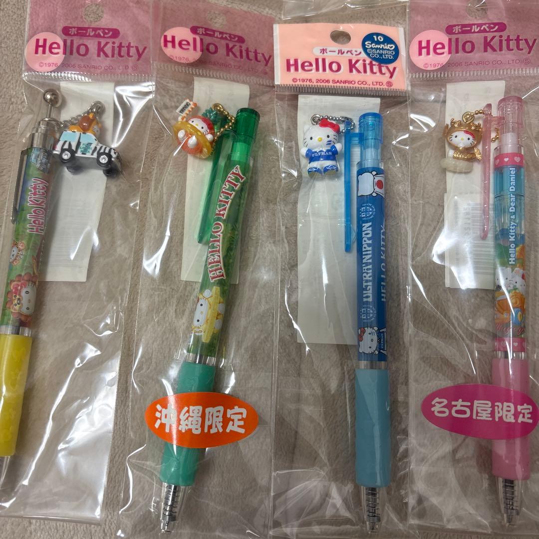 ハローキティ ご当地ボールペン 8本