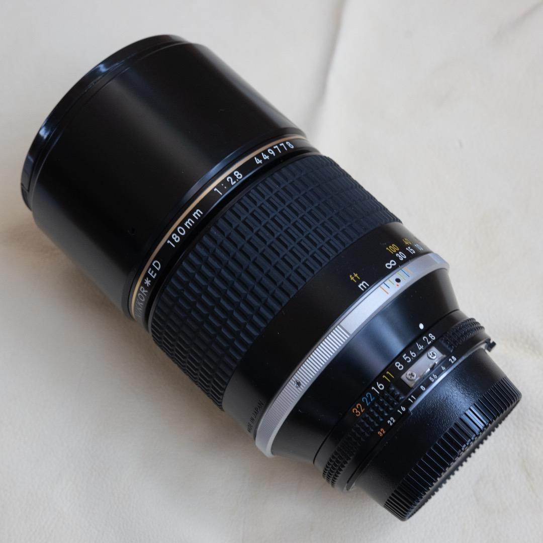 【2023年清掃済】Nikon Ai-s Nikkor180mm2.8ED