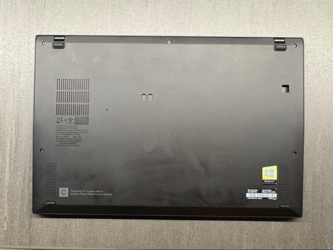 Windowsノート本体 Lenovo ThinkPad x1 Carbon Gen8