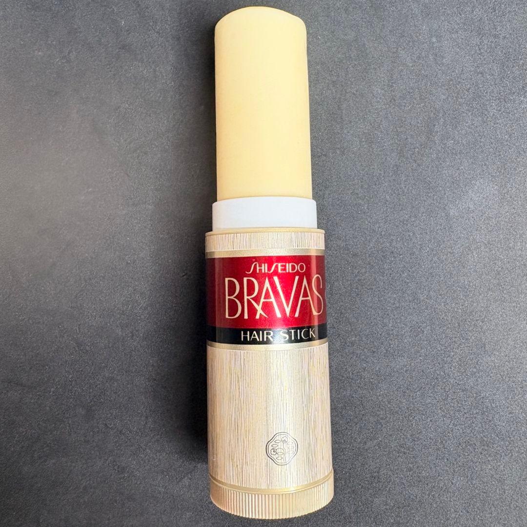 【廃盤】資生堂 BRAVASブラバス ヘアスチック 60g メンズ 整髪料 レア