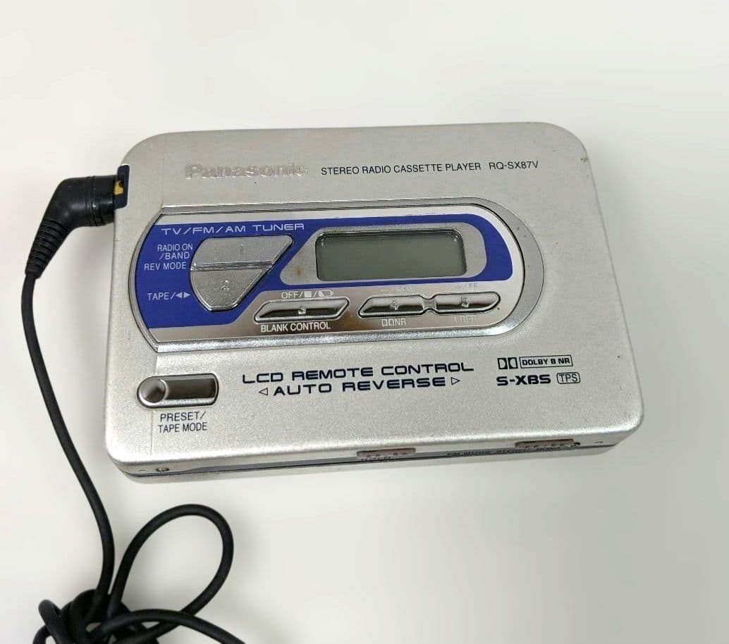 Panasonic カセットプレーヤー RQ-S35V　RQ-SX87V 2個