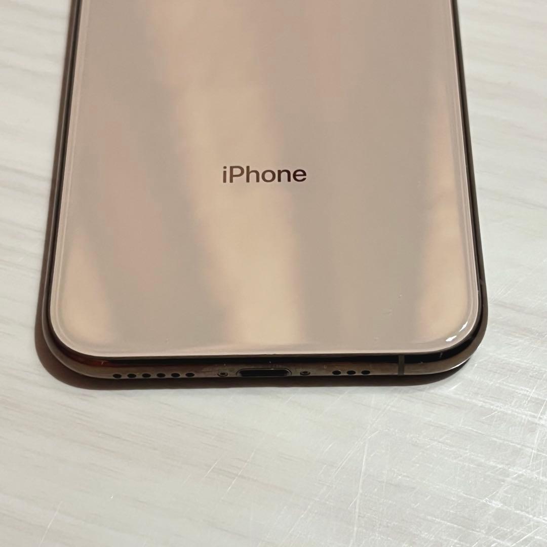 iPhoneX ジャンク ゴールド