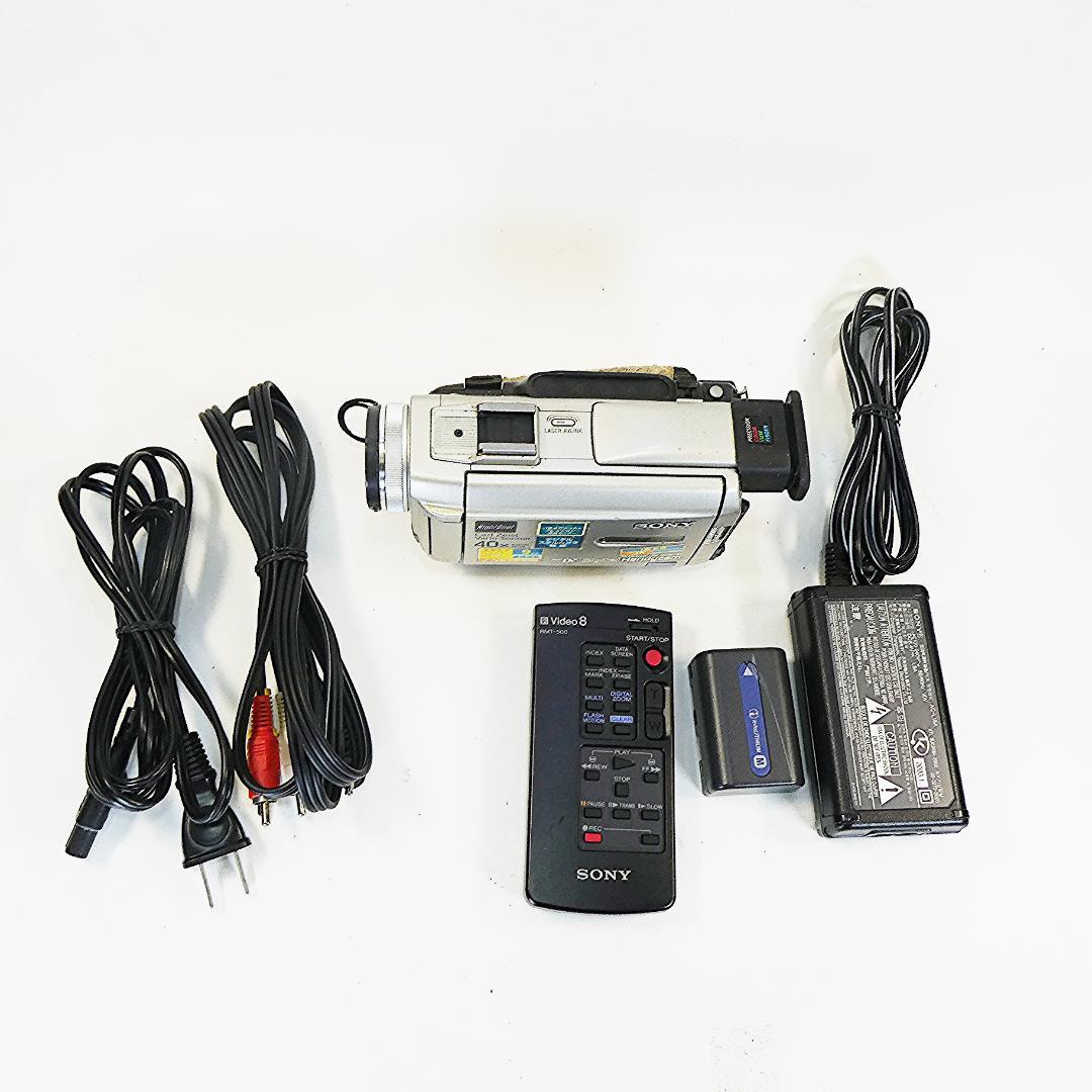 動作品 ソニー DCR-TRV10 MiniDVビデオカメラ　DVD化に最適