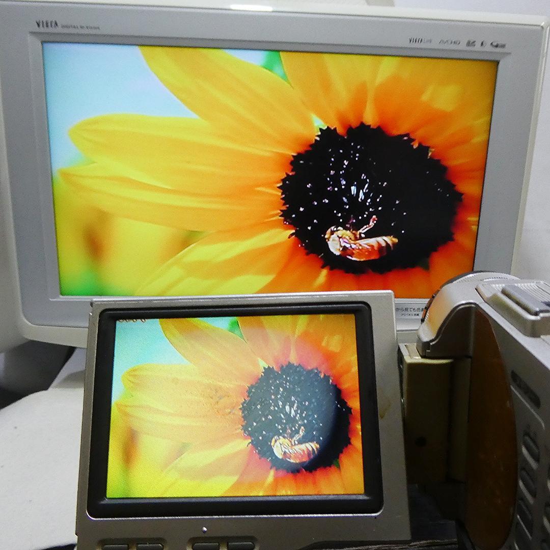 動作品 ソニー DCR-TRV10 MiniDVビデオカメラ　DVD化に最適